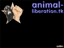 Tablet Screenshot of animal-liberation.veganismus.ch